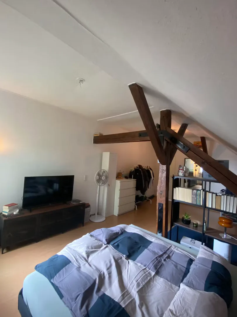 Quarto para alugar em apartamento de estudantes em , totalmente mobilado