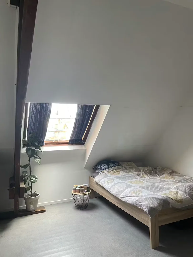 Helles und luftiges Studentenzimmer mit einfachem Zugang zur Universität in 