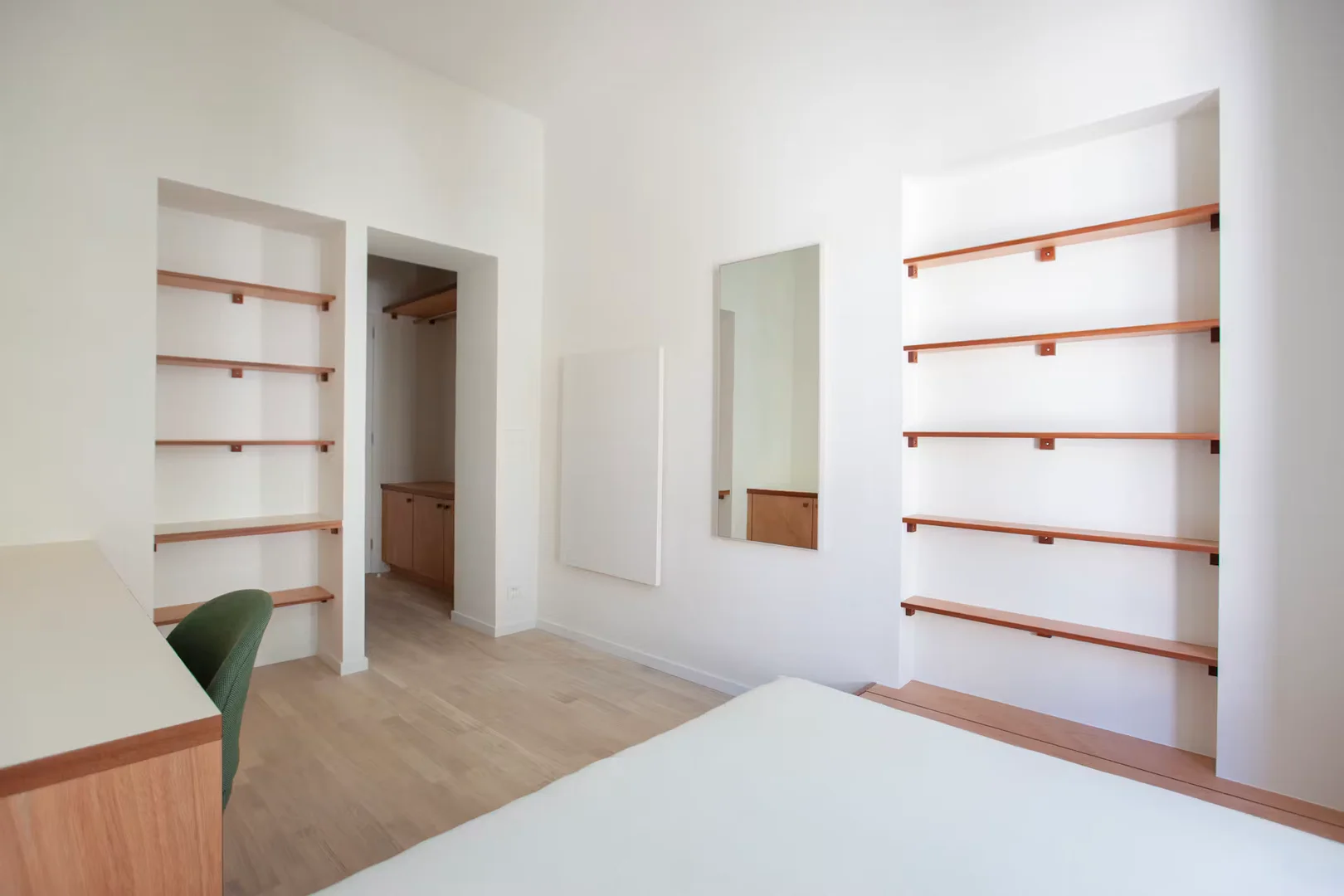 Quarto amigo do estudante em com comodidades modernas