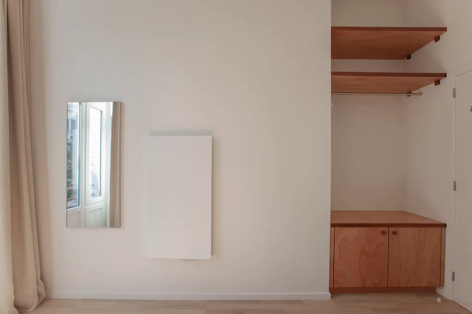 Quarto amigo do estudante em com comodidades modernas