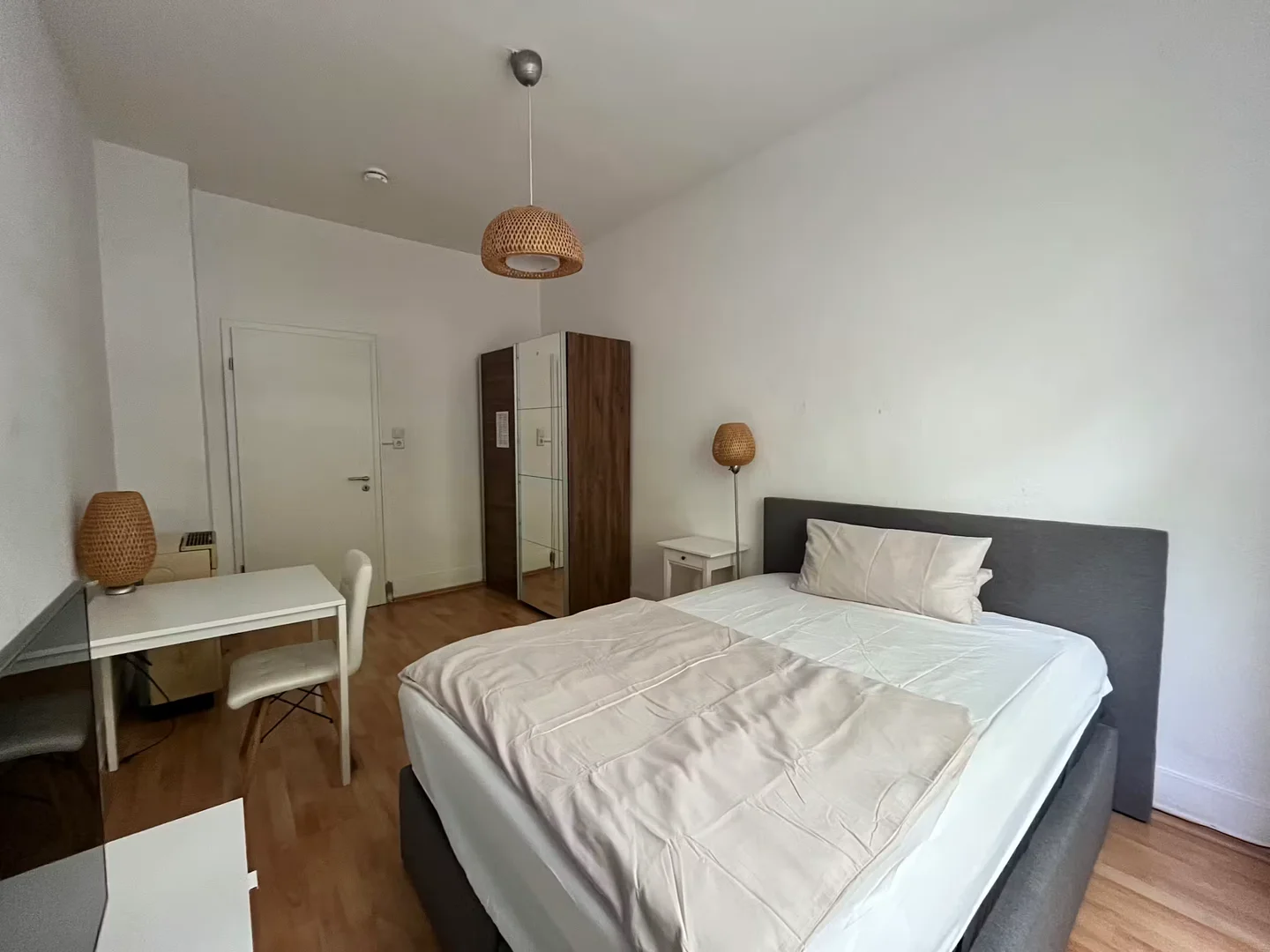 Affordable room for students with ample lighting in