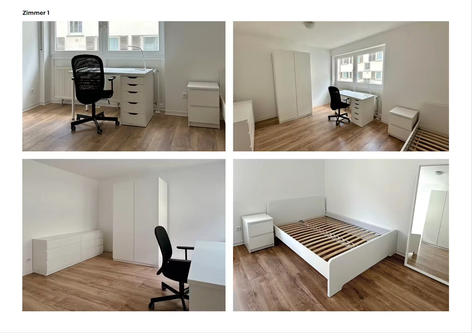 Funktionelles Studentenzimmer perfekt zum Studieren in 
