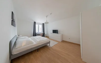 {area} de ortak bir dairede kiralık oda