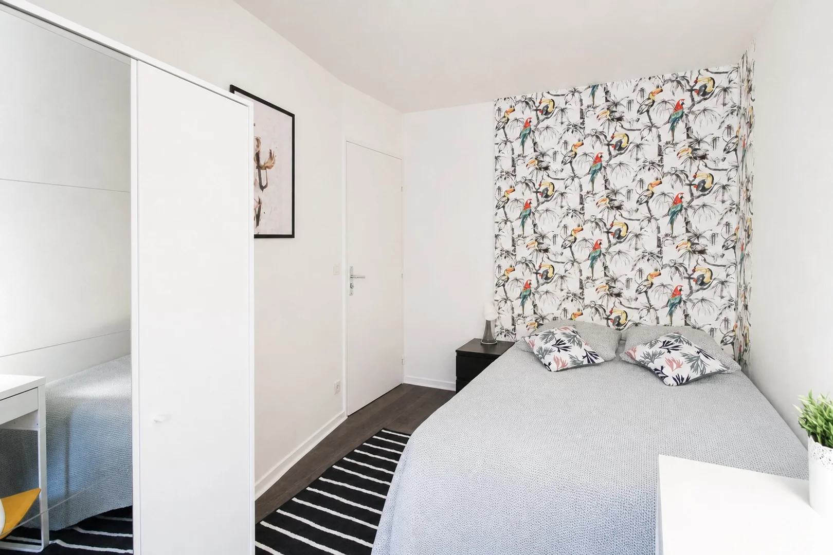 Habitación para estudiantes en  con modernas comodidades