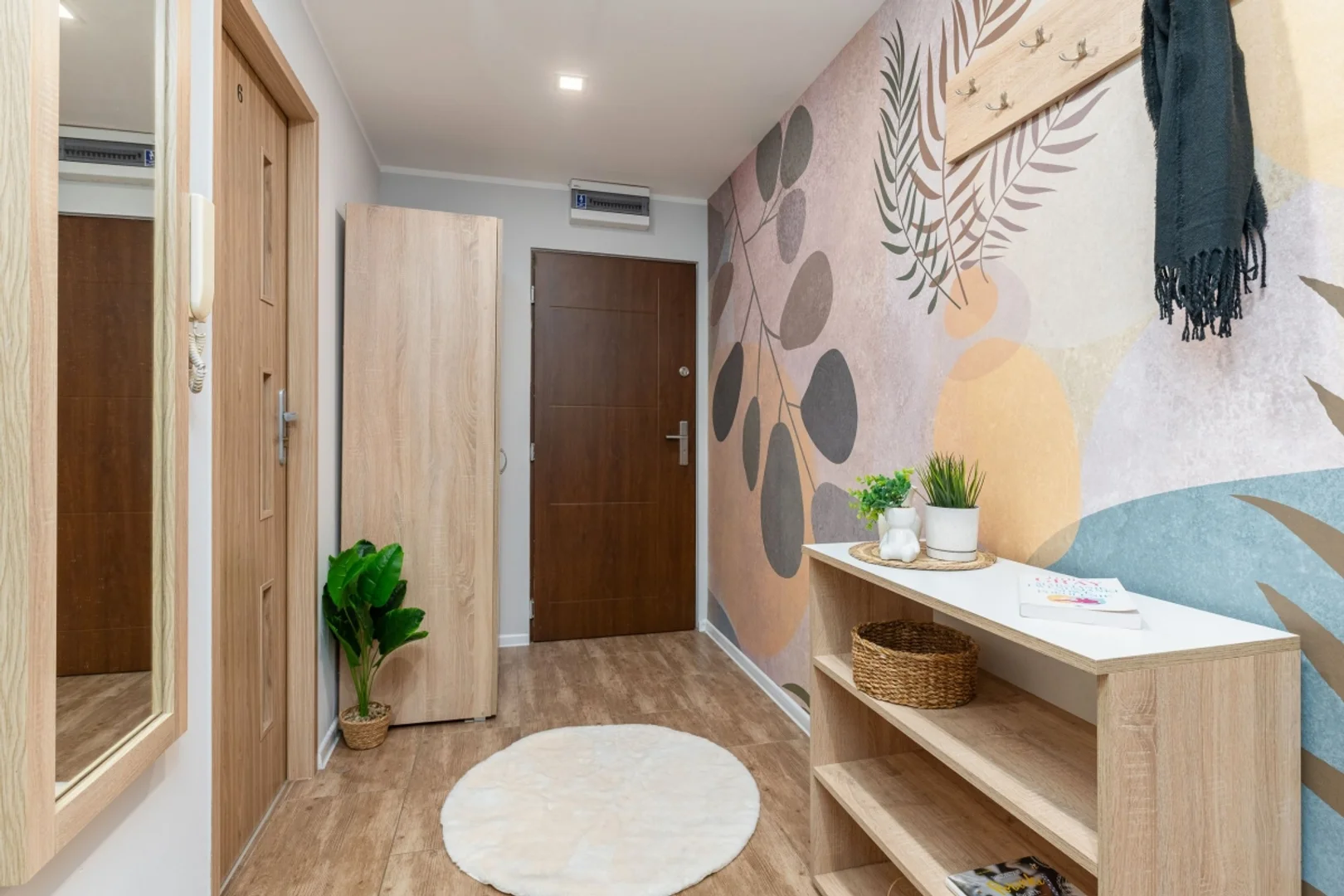 Chambre d'étudiant à avec espace d'étude et installations communes