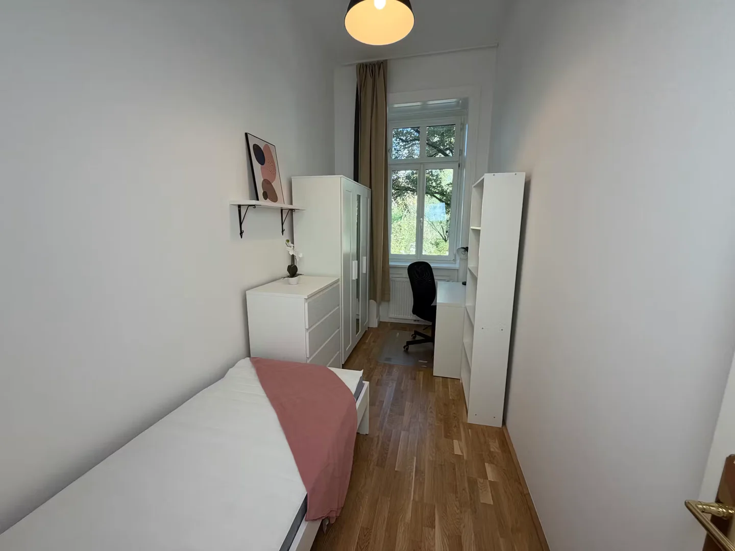 Comfortable and spacious student room in 