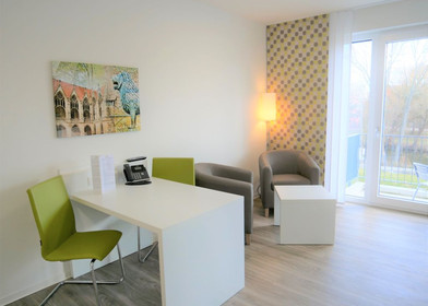 Very bright studio for rent in Braunschweig