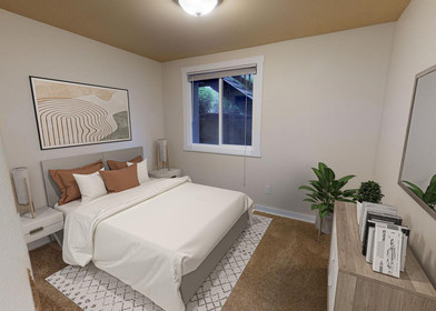 Chambre à louer avec lit double Seattle