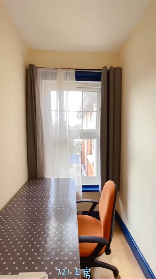 Chambre à louer dans un appartement d'étudiant à , entièrement meublée