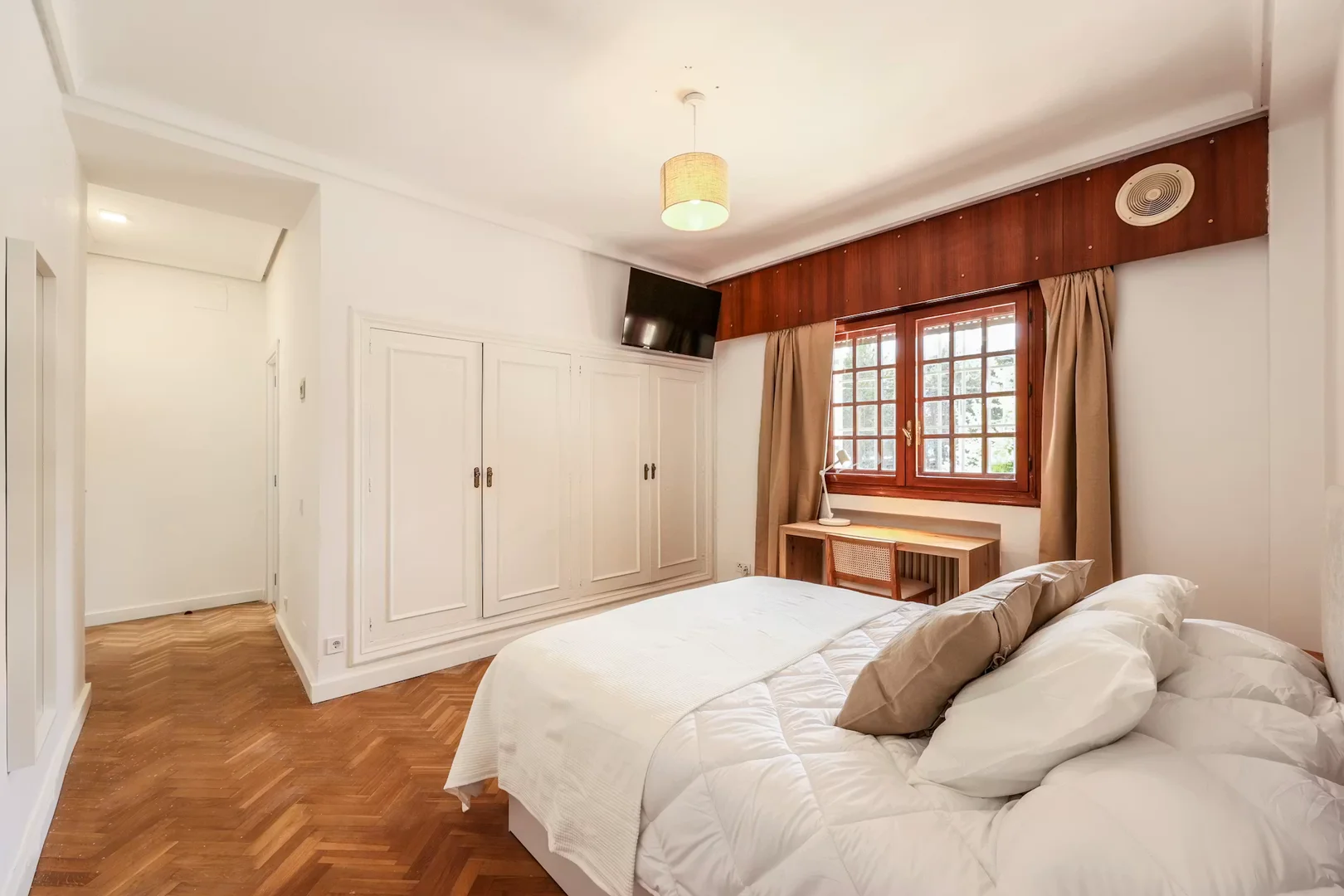 Affordable room for students with ample lighting in