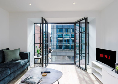 Modern and bright flat in Manchester
