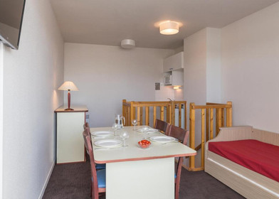 Apartamento totalmente mobilado em La Rochelle