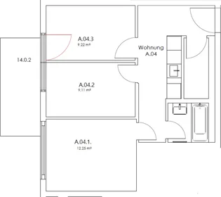 Özel oda konumu Nazarethkirchstraße 51 (Aufgang A) , 13347 Berlin, Germany, 1 20 görüntüsü