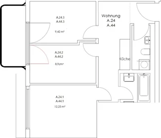 Özel oda konumu Nazarethkirchstraße 51 (Aufgang A) , 13347 Berlin, Germany, 2 20 görüntüsü