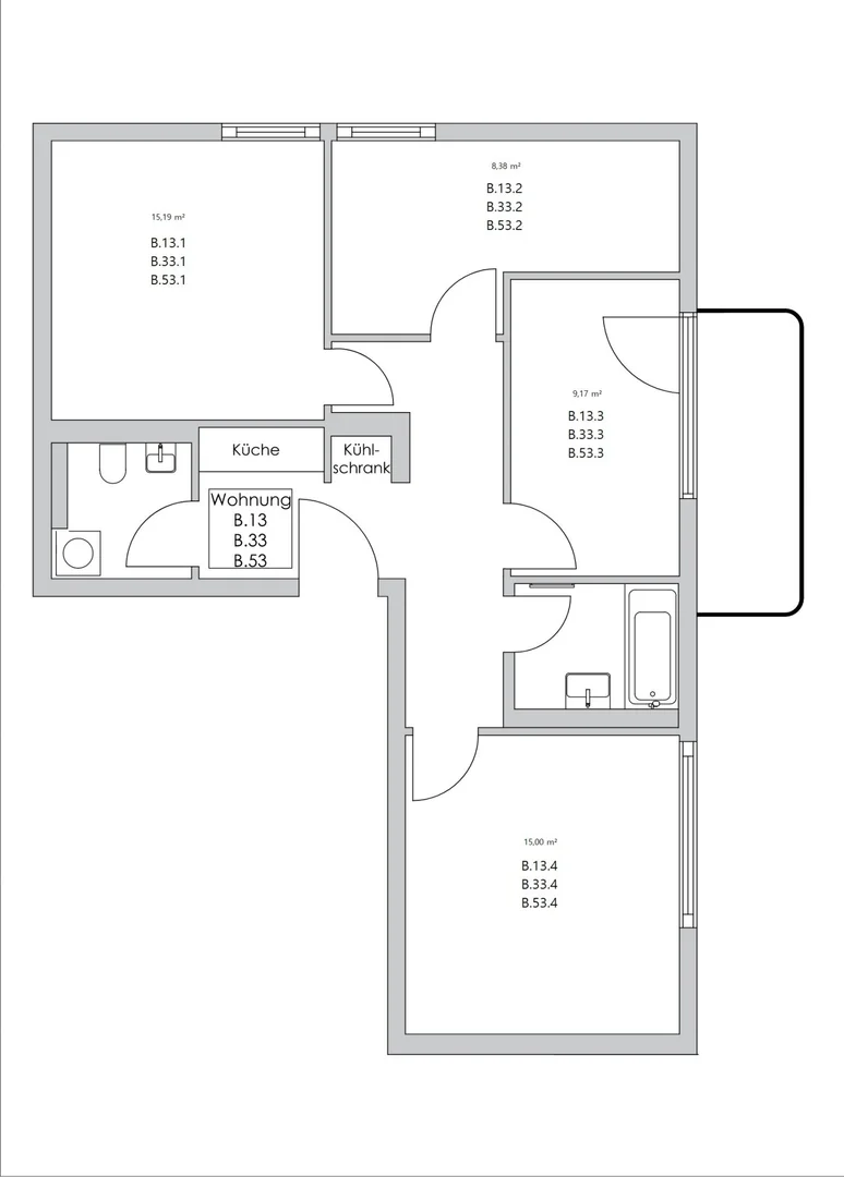 Gemütliches Zimmer für Studenten in 