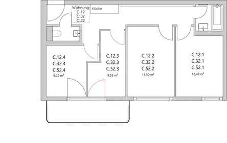 Chambre privée à Nazarethkirchstraße 51 (Aufgang C) , 13347 Berlin, Germany, image 1 de 21