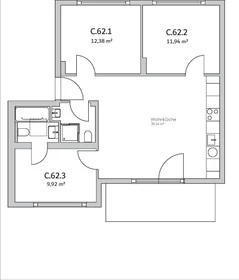 Privatzimmer in der Nazarethkirchstraße 51 (Aufgang C) , 13347 Berlin, Germany, bild 1 von 21
