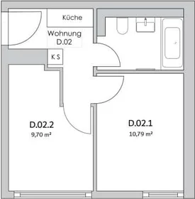 Quarto privado em Nazarethkirchstraße 51 (Aufgang D) , 13347 Berlin, Germany, imagem 1 de 20