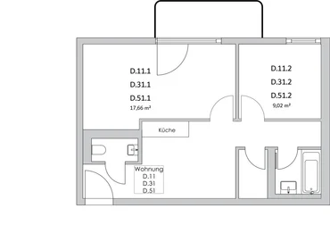 Privatzimmer in der Nazarethkirchstraße 51 (Aufgang D) , 13347 Berlin, Germany, bild 1 von 21