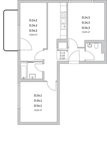 Privatzimmer in der Nazarethkirchstraße 51 (Aufgang D) , 13347 Berlin, Germany, bild 4 von 21