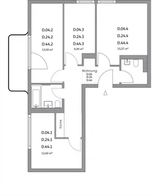 Privatzimmer in der Nazarethkirchstraße 51 (Aufgang D) , 13347 Berlin, Germany, bild 1 von 21