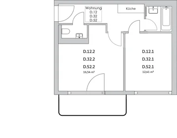 Privatzimmer in der Nazarethkirchstraße 51 (Aufgang D) , 13347 Berlin, Germany, bild 1 von 21