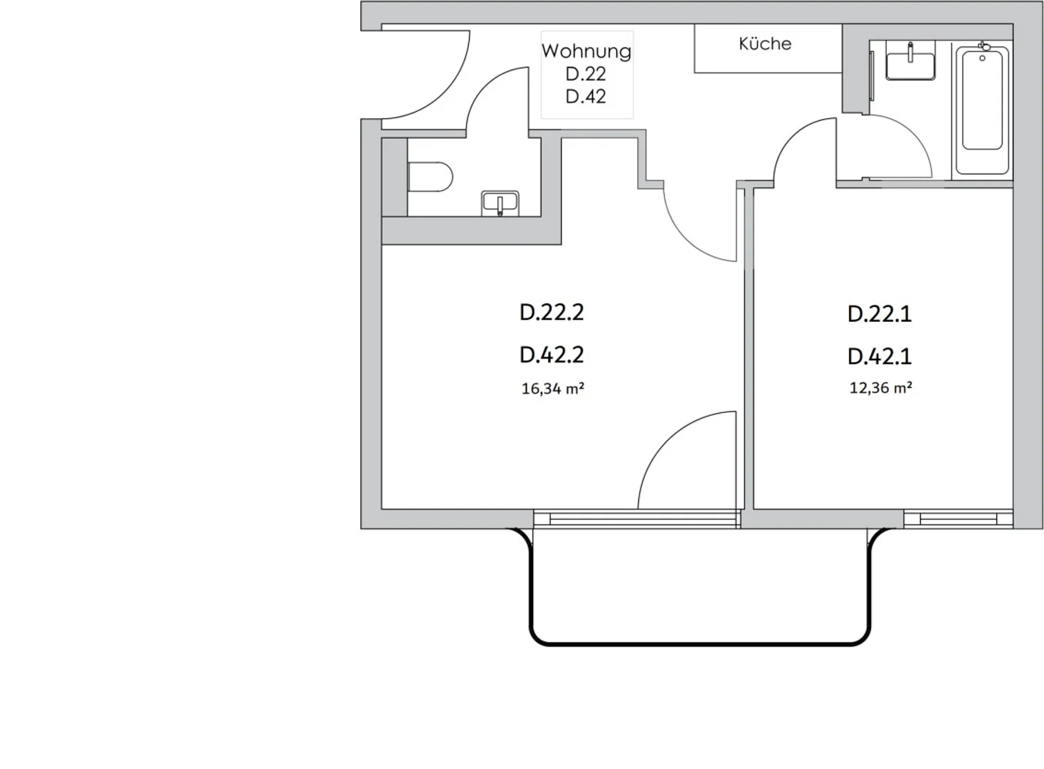 Room for rent in student apartment in , fully furnished