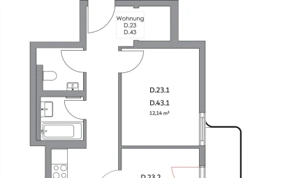 {area} de ortak bir dairede kiralık oda