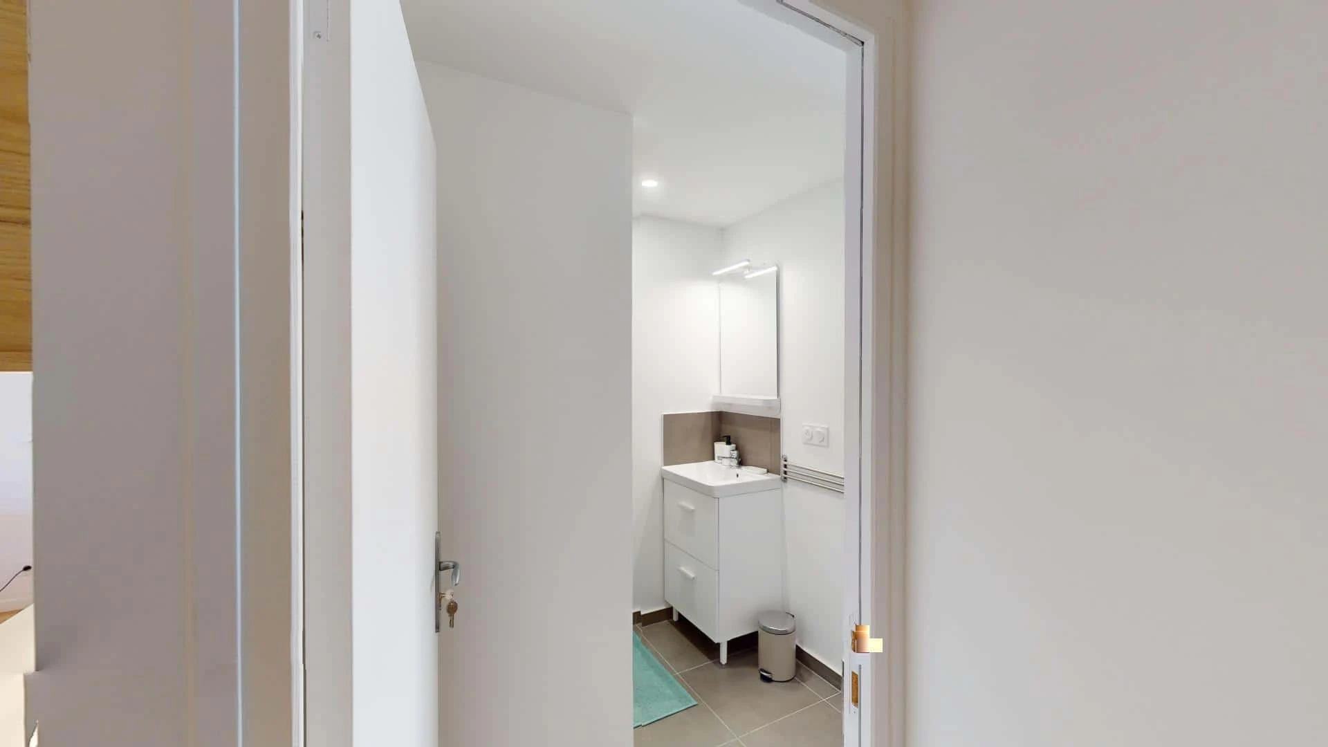 Chambre d'étudiant confortable et spacieuse dans