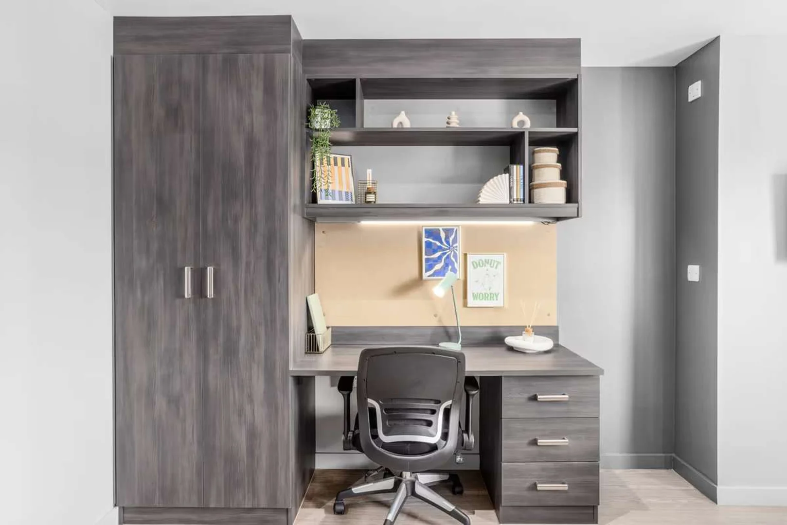 Compact studio apartment ideal for students in