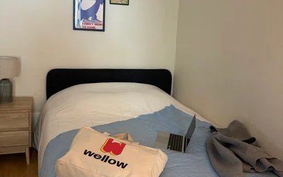 Quarto iluminado em {area}
