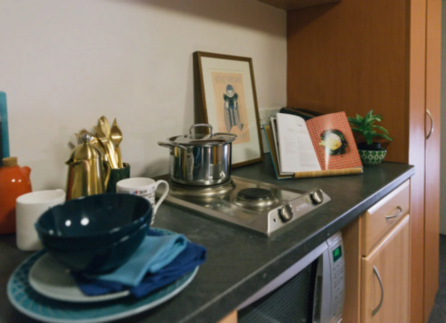 Habitación para estudiantes en  con modernas comodidades