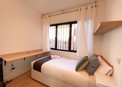Madrid de ortak bir dairede kiralık oda