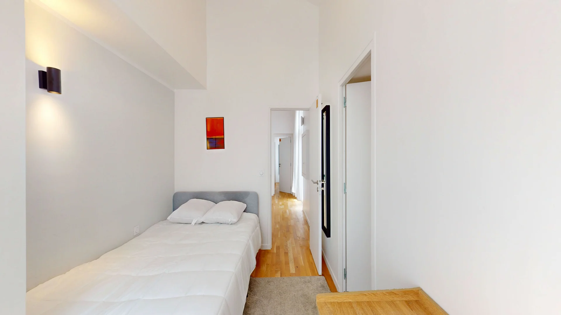 Chambre à louer dans un appartement d'étudiant à , entièrement meublée