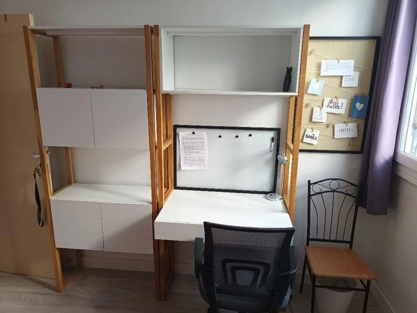 Quarto de estudante funcional perfeito para estudar em 