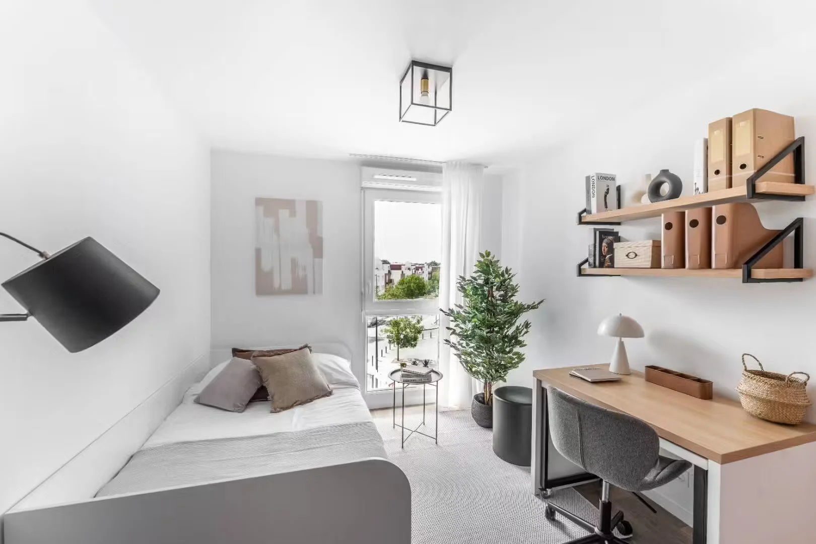Habitación en apartamento estudiantil en alquiler en , completamente amueblado