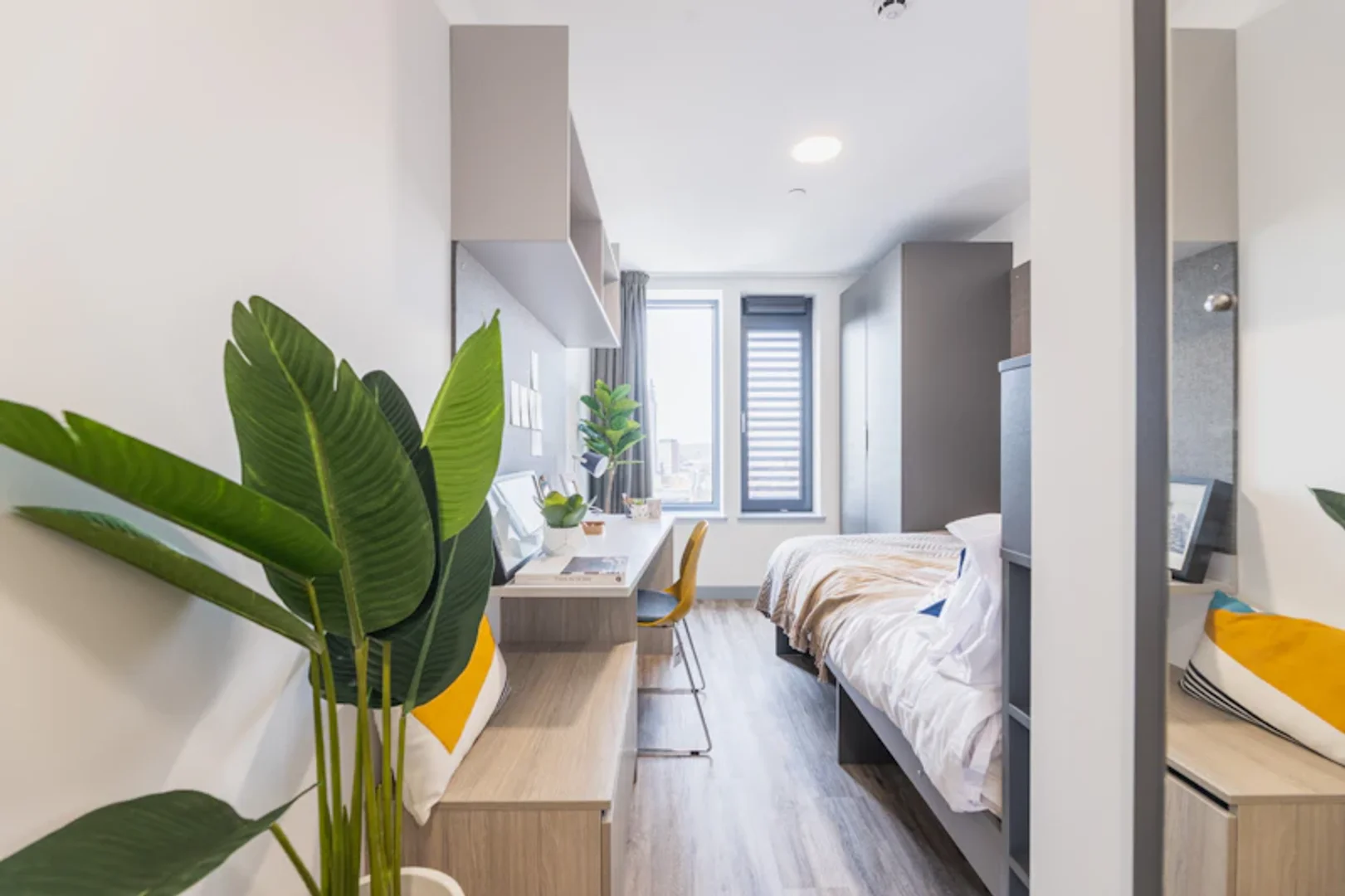 Chambre à louer dans un appartement d'étudiant à , entièrement meublée