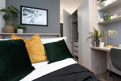 Quarto privado em 29 Rockingham St, Sheffield City Centre, Sheffield S1 4WB, United Kingdom              , imagem 1 de 10