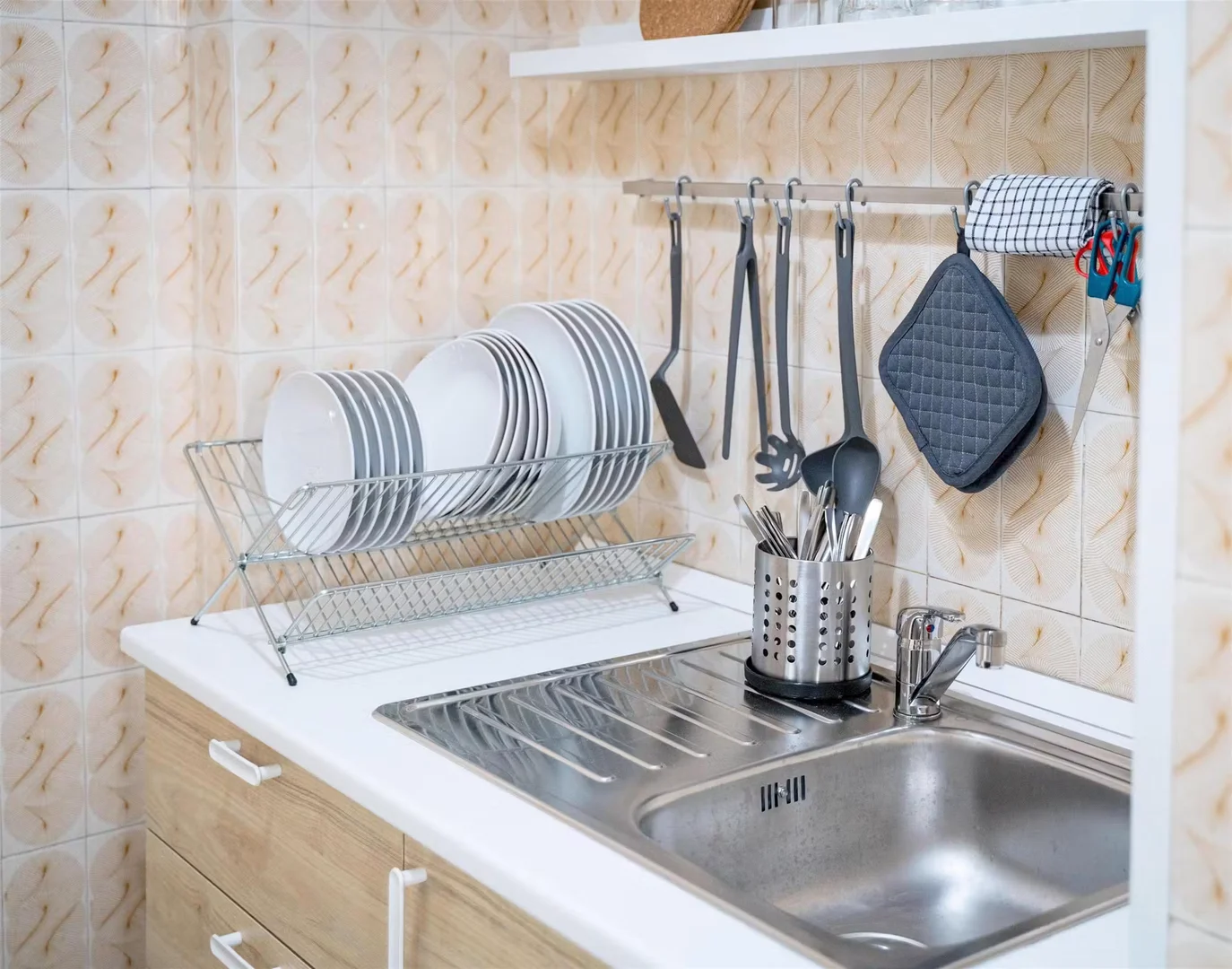 Quarto amigo do estudante em com comodidades modernas