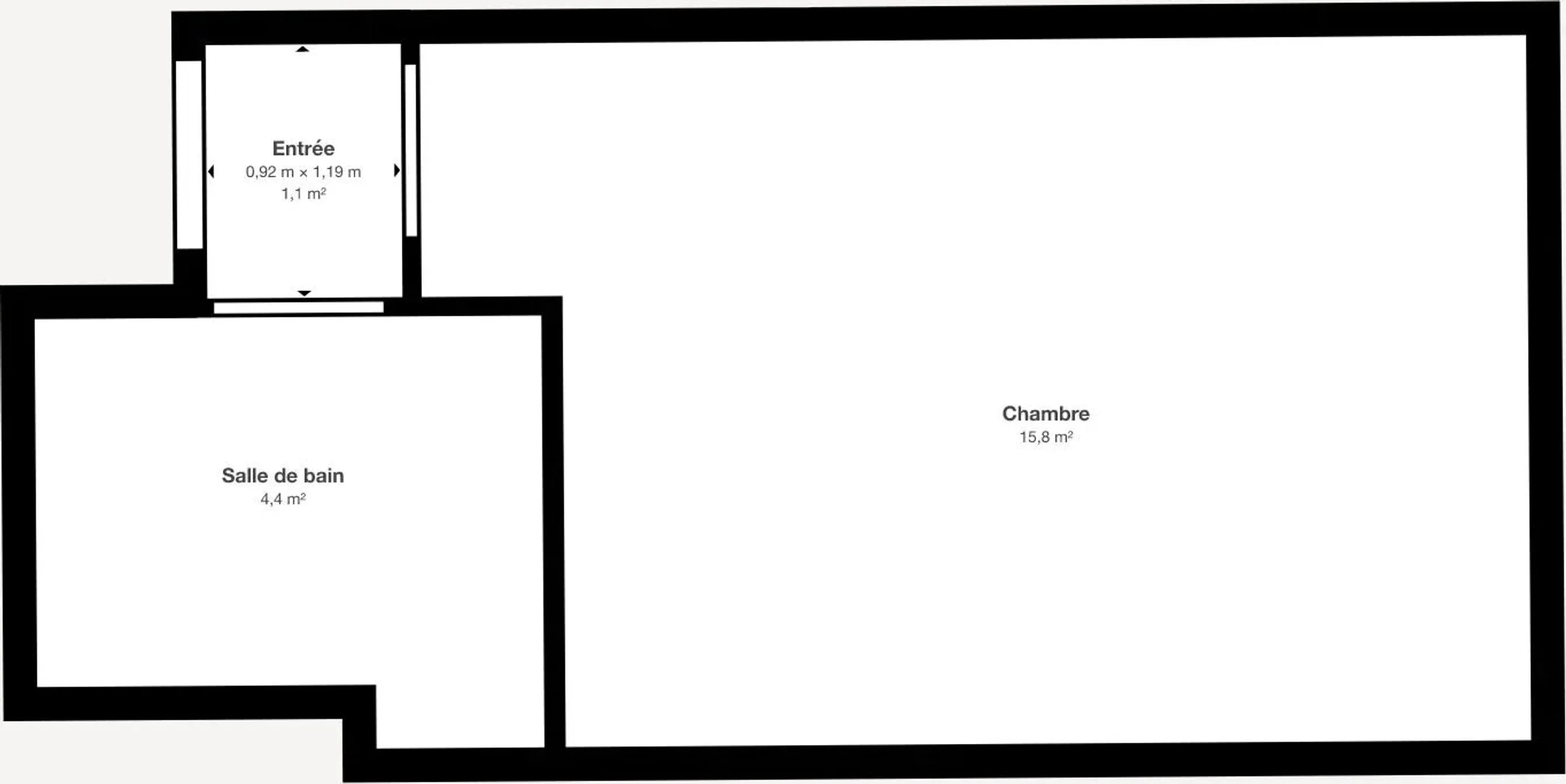 Habitación estudiantil funcional perfecta para estudiar en 