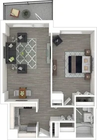 Entire place in residence at 75, Saint Alphonsus St., Unit 1704, Mission Hill, Boston, MA, 02120, image 3 of 3