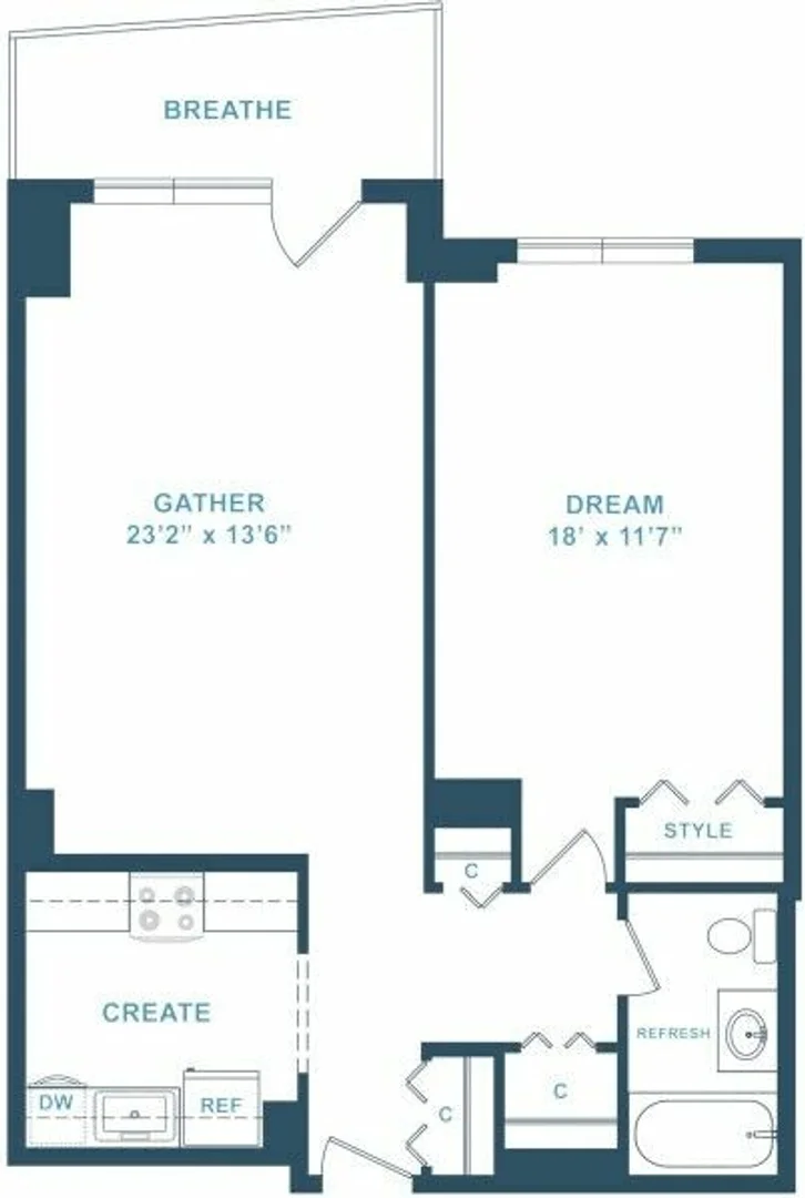 75, Saint Alphonsus St., Unit 706, Mission Hill, Boston, MA, 02120
