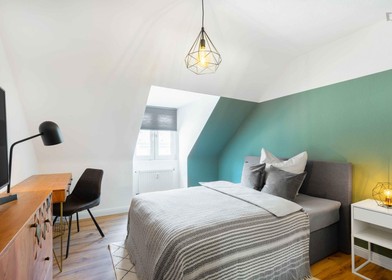 Chambre à louer avec lit double dusseldorf