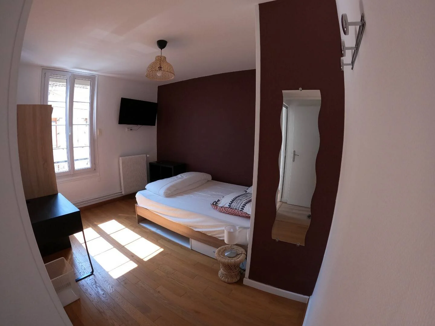 Chambre d'étudiant confortable et spacieuse dans 