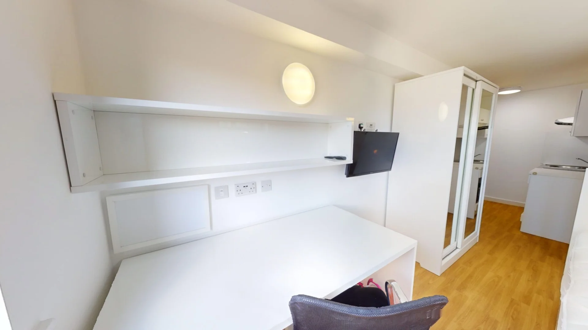 位于的经济实惠的单间公寓，具备基本功能