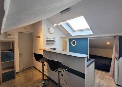 Habitación en alquiler con cama doble Valenciennes