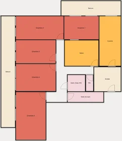 Chambre privée en résidence à 94 Rue de l'Amiral Mouchez, image 15 de 15