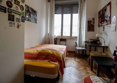 Location mensuelle de chambres à Turin