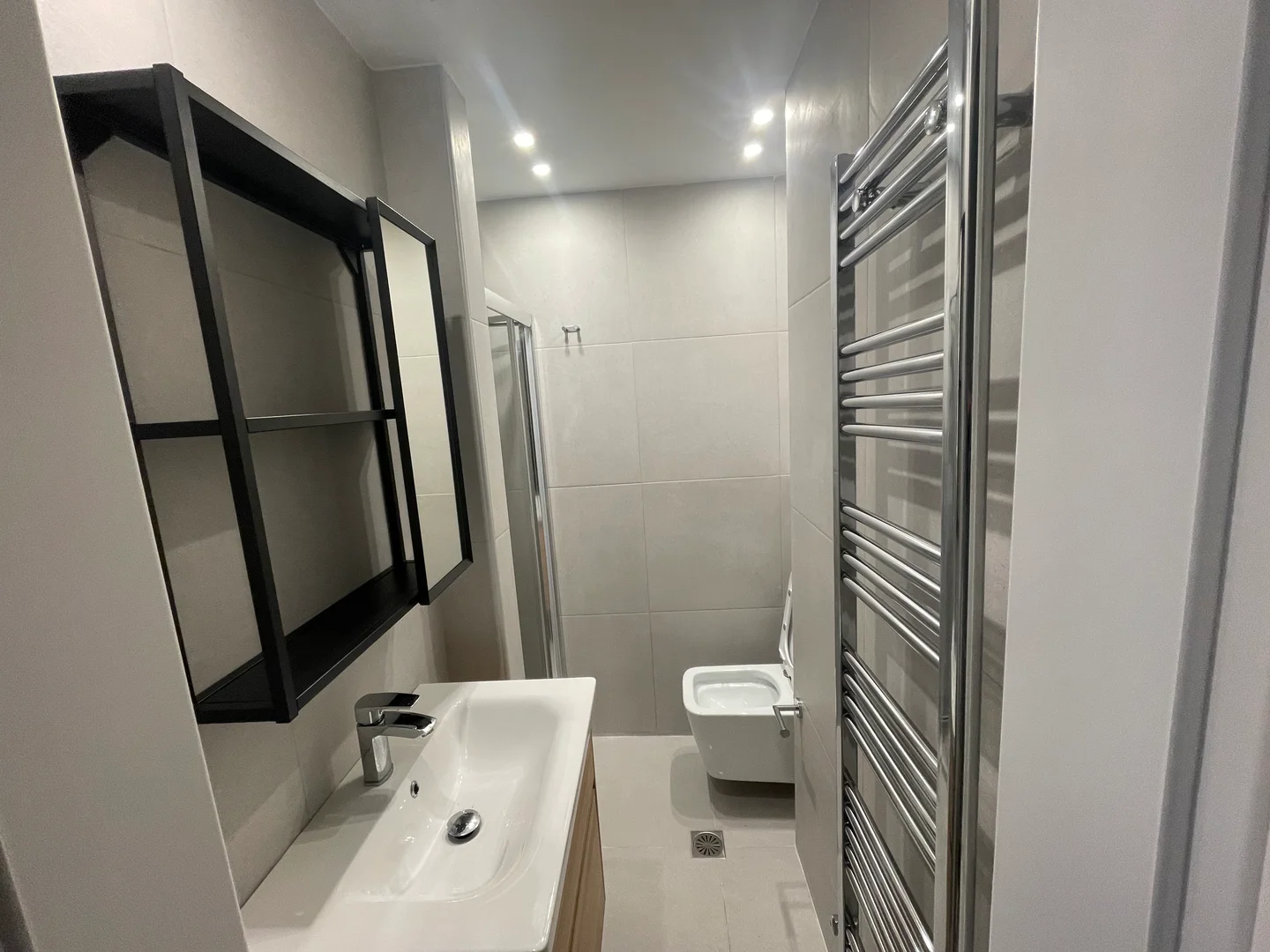 Modern student studio with complete amenities in