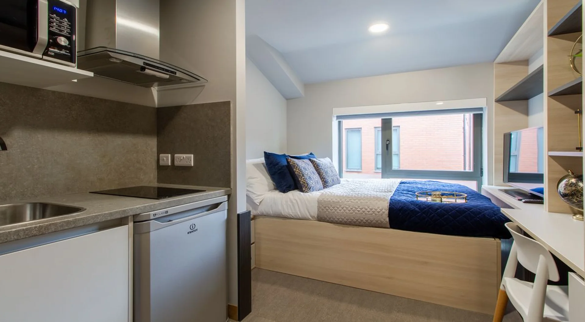 Fully equipped studio flat for students in 